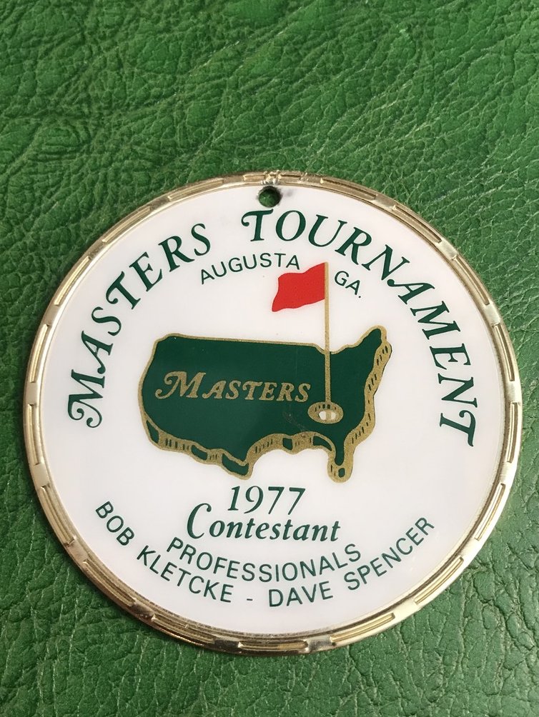 Image 0 of 1977 Masters Tournament Contestant's Bag Tag