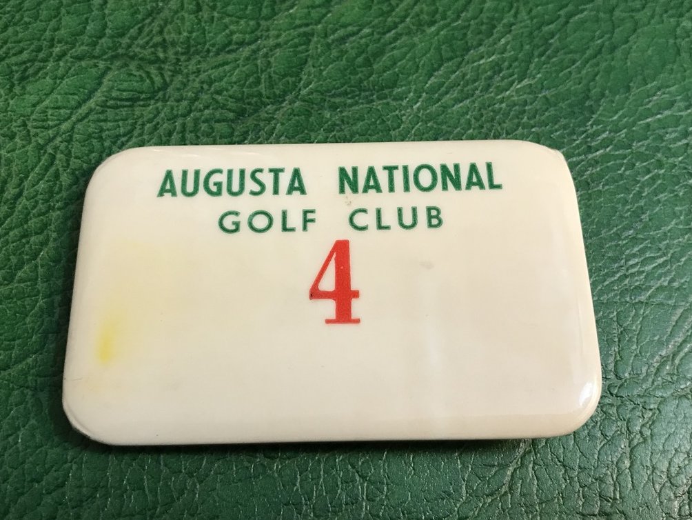 Image 0 of Augusta National Golf Club Pin - Caddy? Employee? Player?