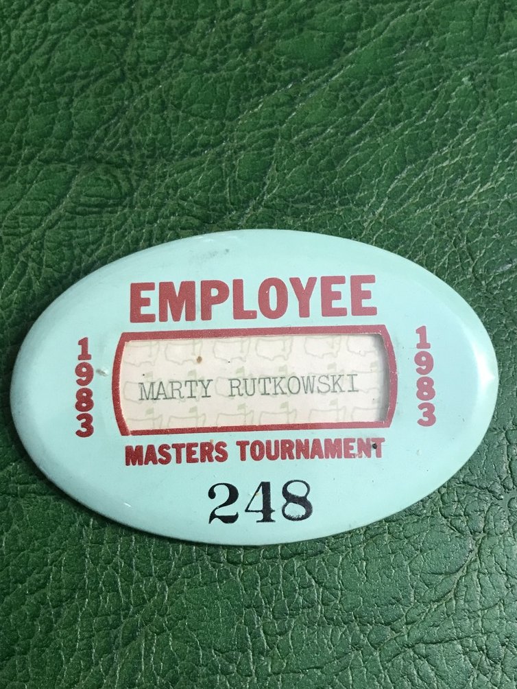 Image 0 of 1983 Masters Employee Pin