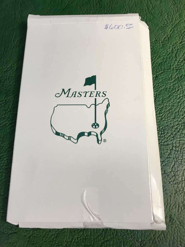 Image 2 of 2012 Masters Tickets x4 No Price Saturday and Sunday