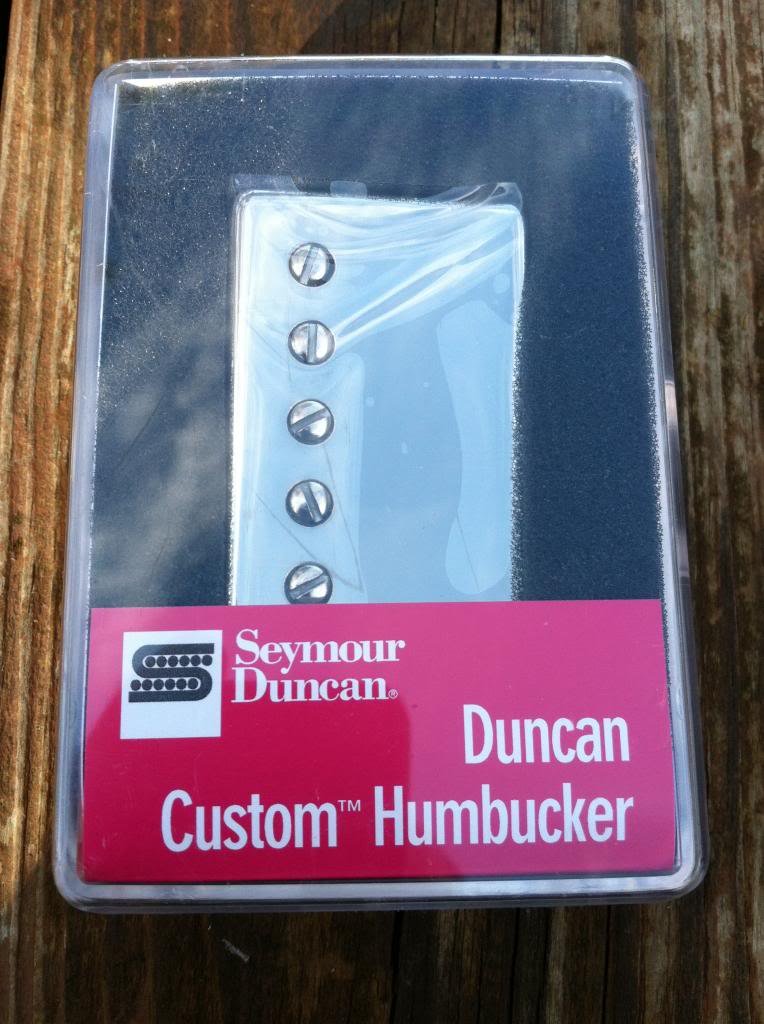 Image 3 of Seymour Duncan SH-5 Custom NICKEL PAF Ceramic Humbucker Pickup - NEW