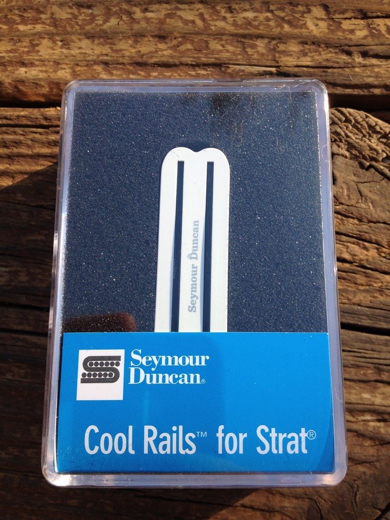 Image 3 of Seymour Duncan SCR-1n Cool Rails for Strat White NECK Pickup 11205-06-W