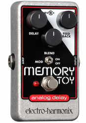 Electro Harmonix Memory Toy Analog Delay Modulation Guitar Effects Pedal Nano