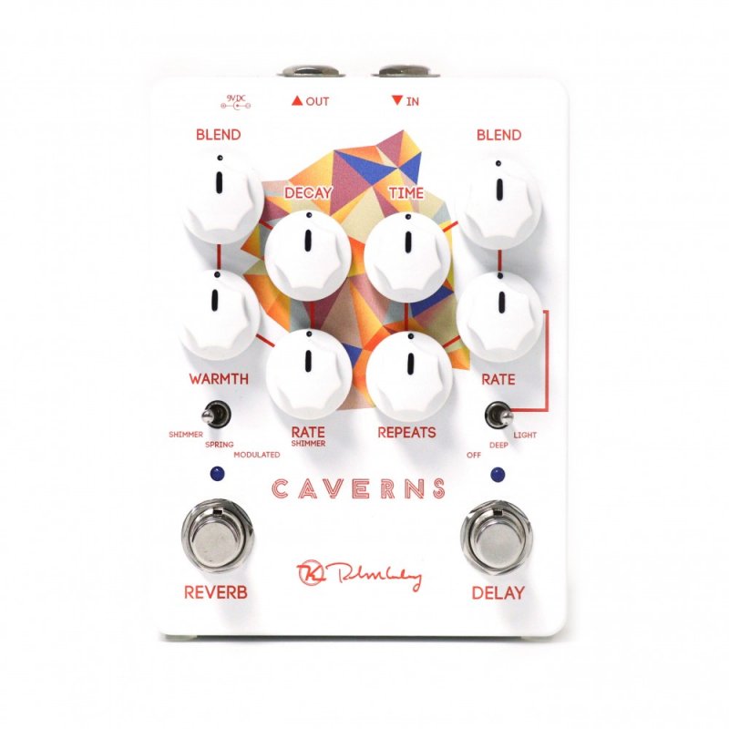 Image 0 of Keeley Caverns Delay Reverb V2 Delay Reverb Pedal - Brand New