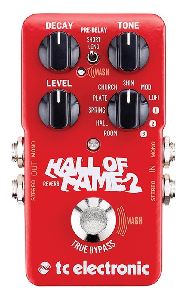 Image 0 of TC Electronic Hall of Fame 2 Reverb Guitar Pedal HOF - AUTHORIZED DEALER