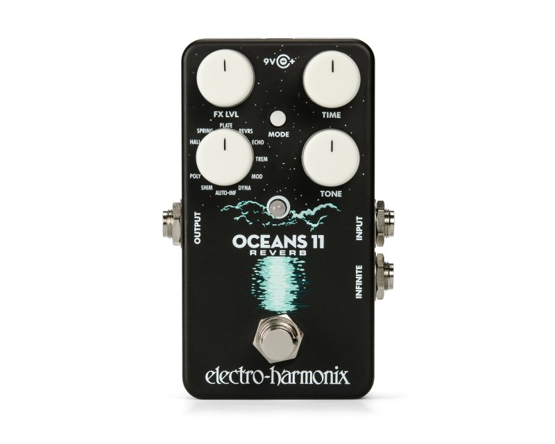 Electro Harmonix Oceans 11 Reverb Multi Effects Pedal