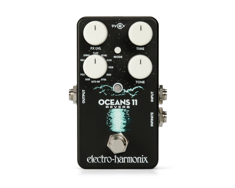 Image 0 of Electro Harmonix Oceans 11 Reverb Multi Effects Pedal