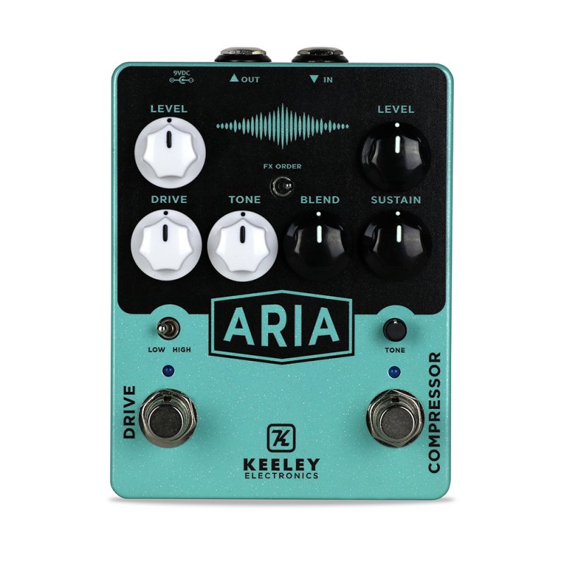 Image 0 of Keeley Aria Compressor Overdrive Pedal