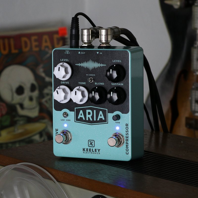 Image 1 of Keeley Aria Compressor Overdrive Pedal