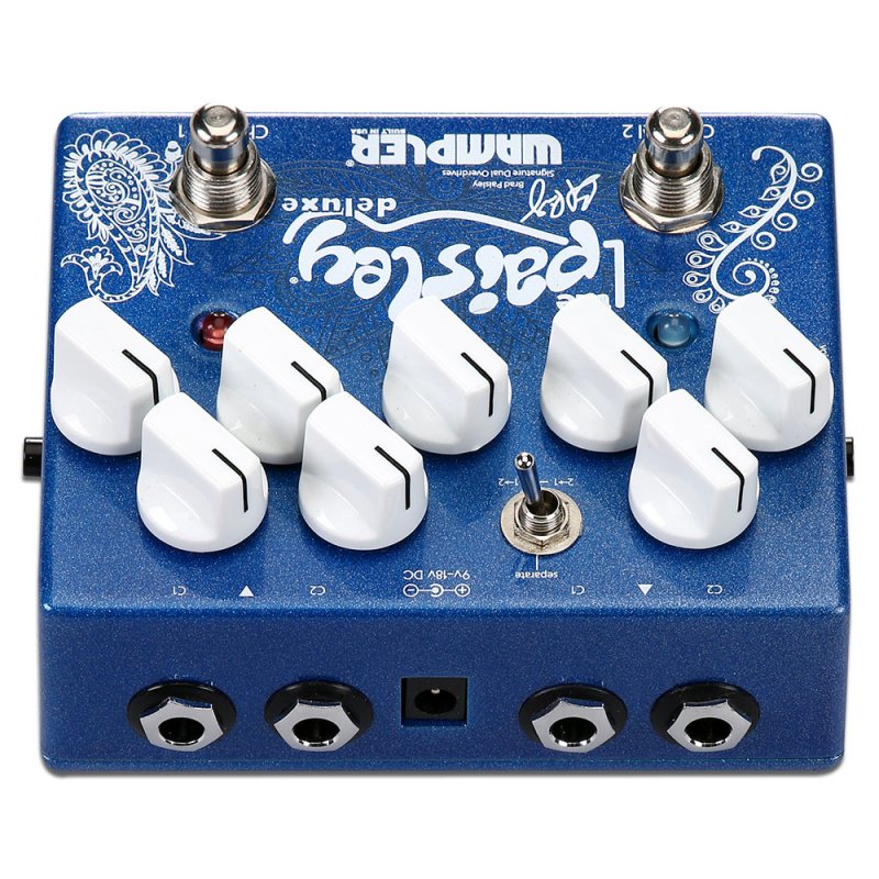 Image 1 of WAMPLER Paisley Drive Deluxe Overdrive Pedal Brad Paisley Signature